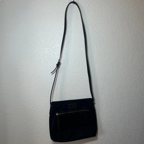Kate Spade New York Black Nylon‎ Crossbody Bag