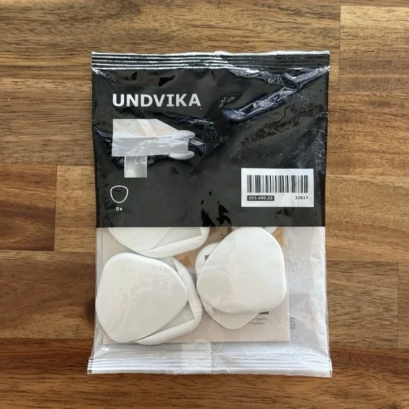 IKEA UNDVIKA Corner Bumper Protectors Baby Child Safety (8-Pack) NEW SEALED