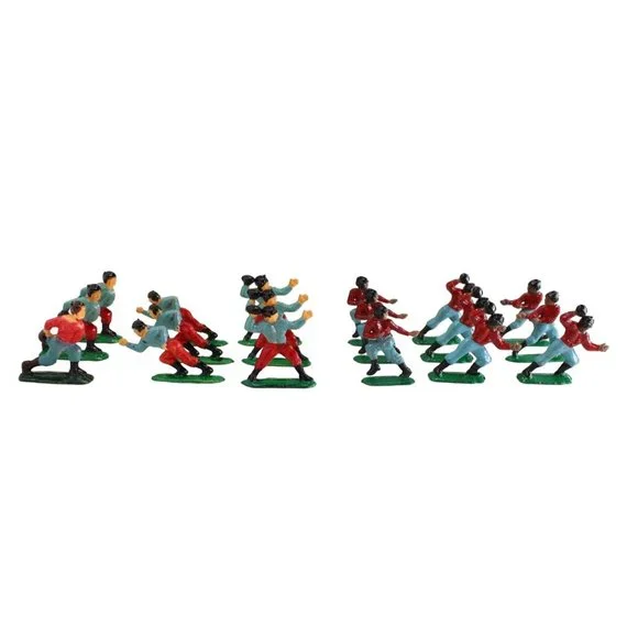 Lot Vintage Cake Toppers Football Cupcake Players Team 77146