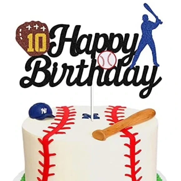 Baseball Cake Topper