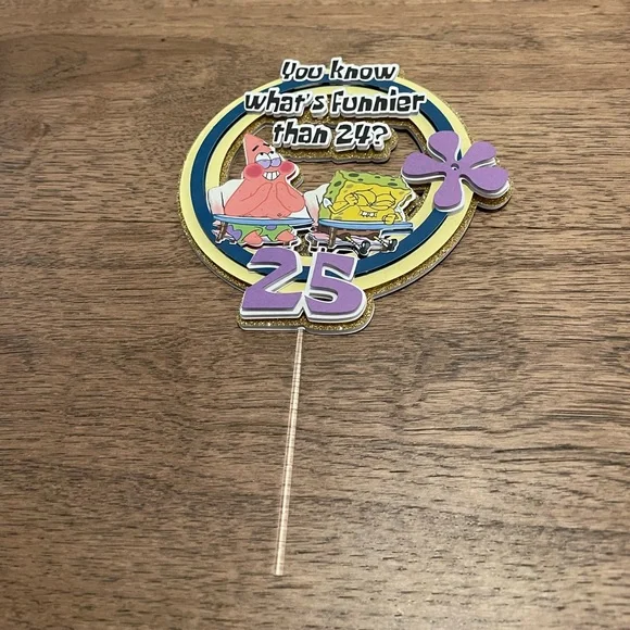 SpongeBob SquarePants Cake Topper