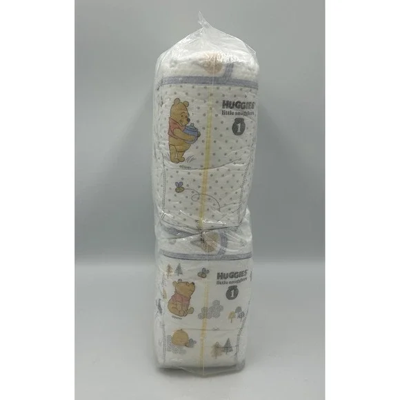 Huggies Little Smugglers‎ Winnie The Pooh Diapers Size 1 NEW
