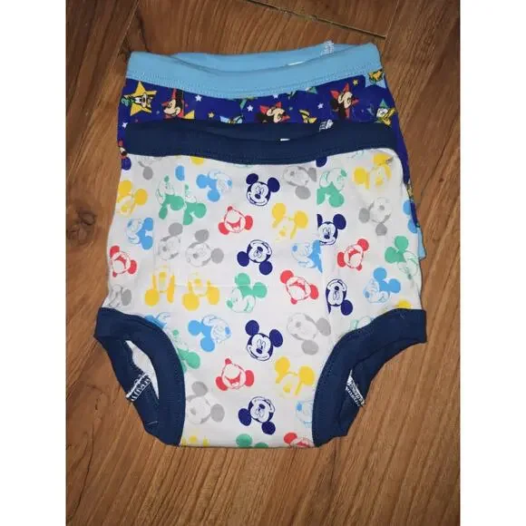 NEW Disney PIXAR 2 Pack Potty Training Pants Underwear Size 3t