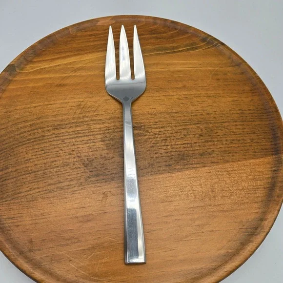 Dansk Meridian Cold Meat Serving Fork Glossy Stainless Steel 9