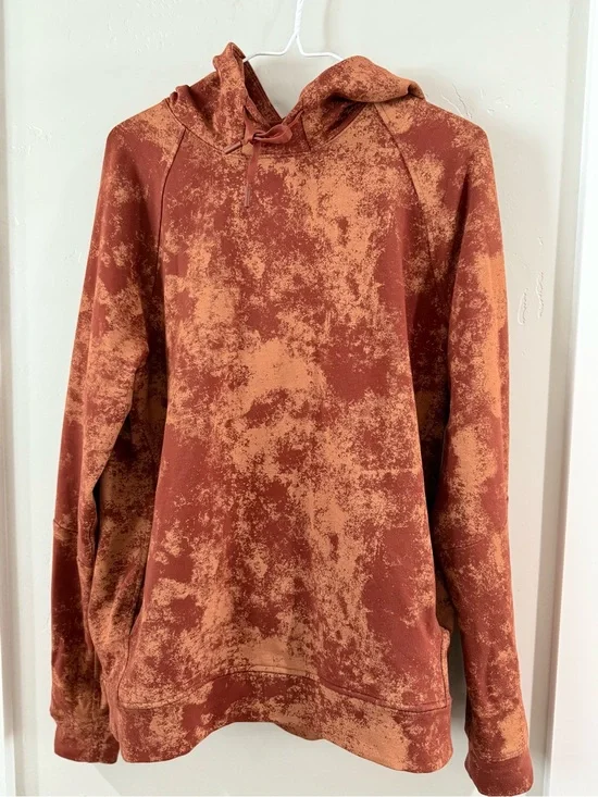 Lululemon Orange Matching Sweat Set