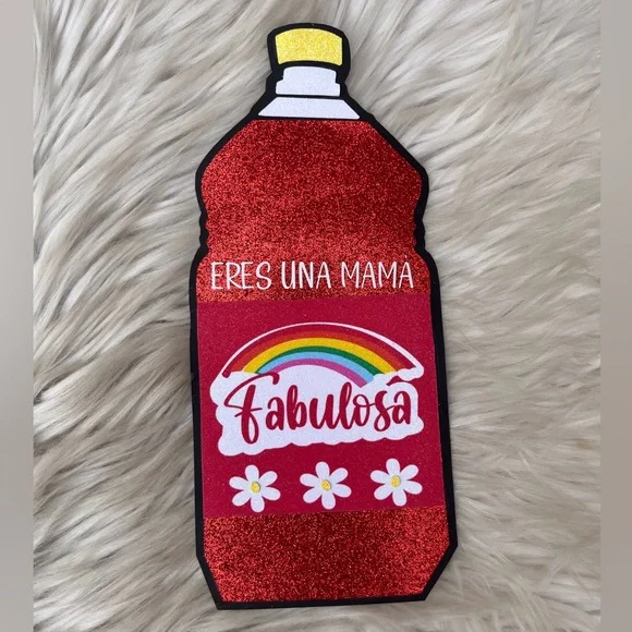 Eres Una Mamá Fabulosa Topper Red