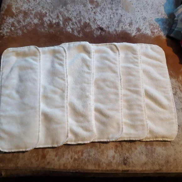 Set of 6 Diaper Pads