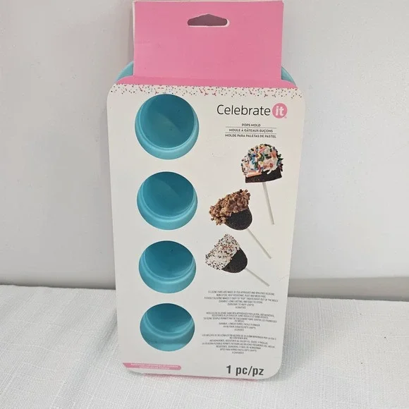 Pops Mold by The Brand Celebrate It Spherical Cake Pops Silicone Mold New In Box