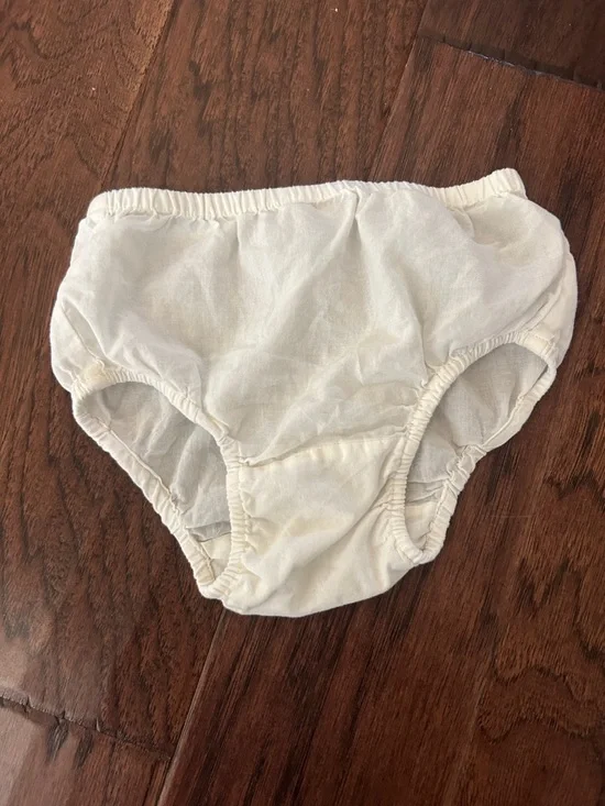 Baby Gap White Diaper Cover