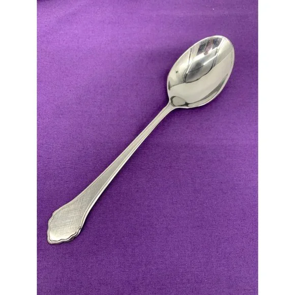 Oneida LTD WM Rogers Deluxe Stainless Flatware Summer Mist Autumn Glow Tablespoo
