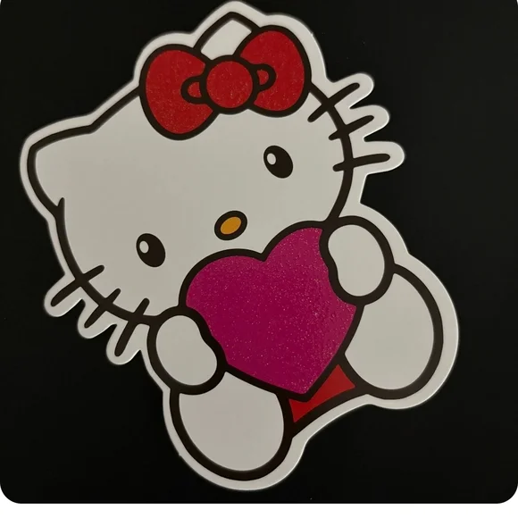 Hello Kitty Topper with Heart