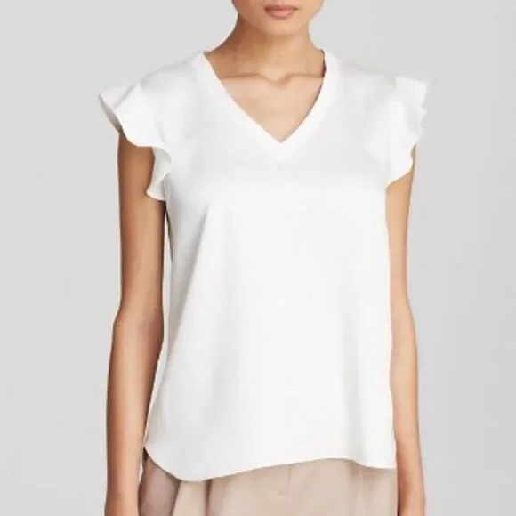 HP🔥 KATE SPADE  | Satin Crepe Flutter Sleeves Blouse