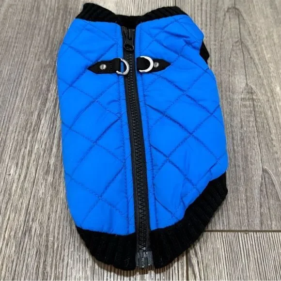 Gooby Blue Quilted Dog Vest