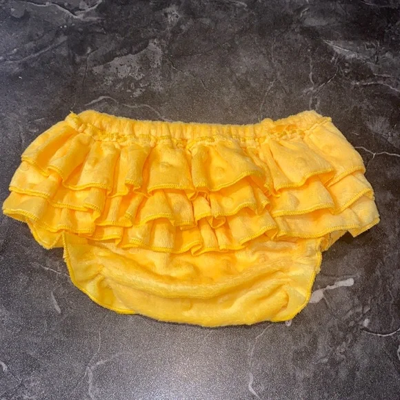 Minky Ruffle Butt Diaper Cover