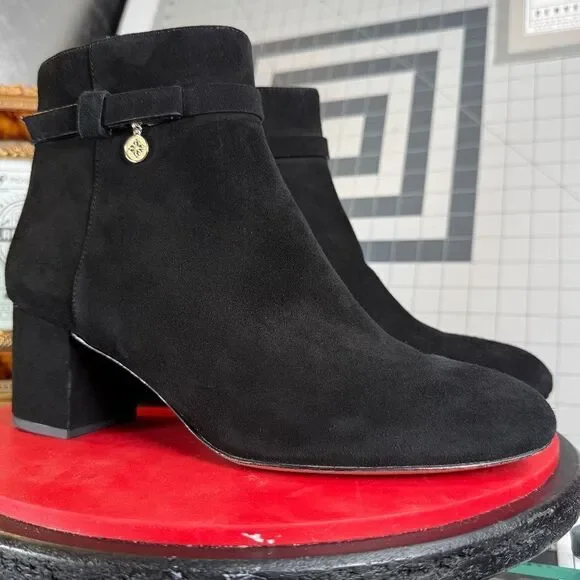 KATE SPADE ®  | DELINA BOOT | BLACK SUEDE | US-9.5B | XLNT |
