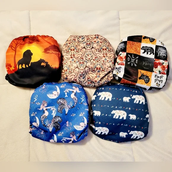 NEW Mama Koala cloth diapers with inserts liners