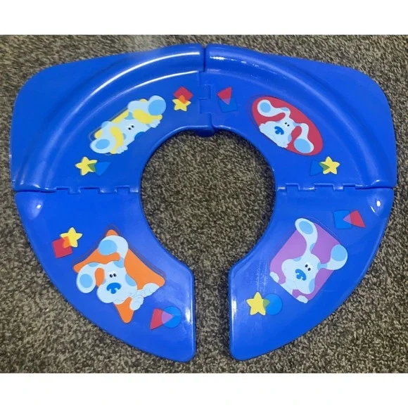 Blue's Clues Foldable Travel Toilet Potty Seat Toddler