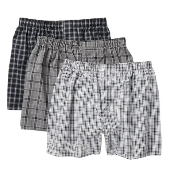 Nordstrom Men's Plaid Boxer 3 Pack NEW Size Small NWOT