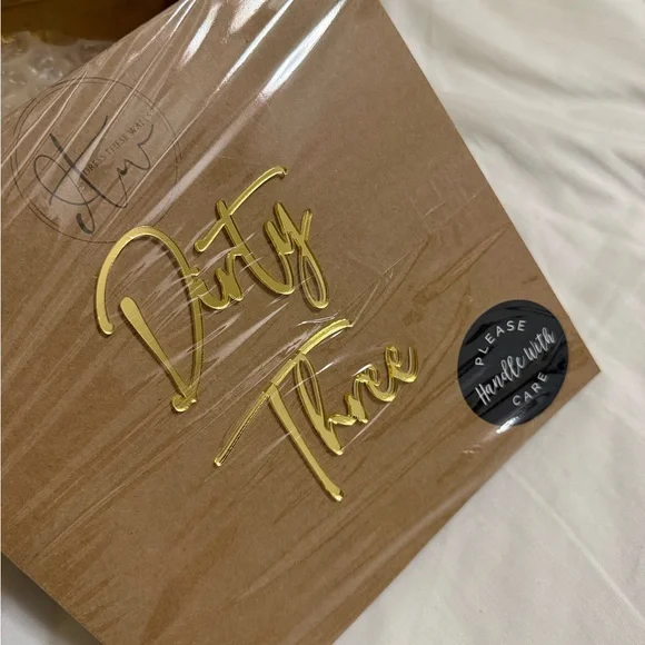 Gold and Brown Party Box