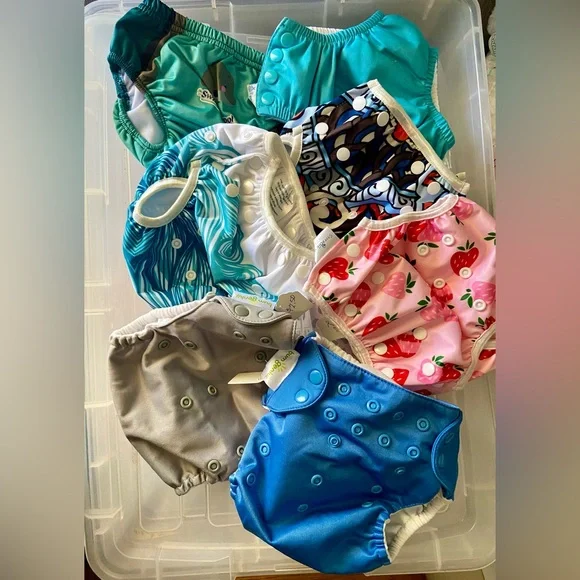 Bum Genius Cloth Diapers lot of 7