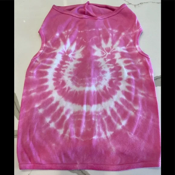 ***SALE***NWOT Custom Tye-Dyed Lucky Horseshoe Doggie Tee