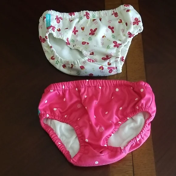 Charlie Banana Floral And Polka Dot Diaper Covers Size XL