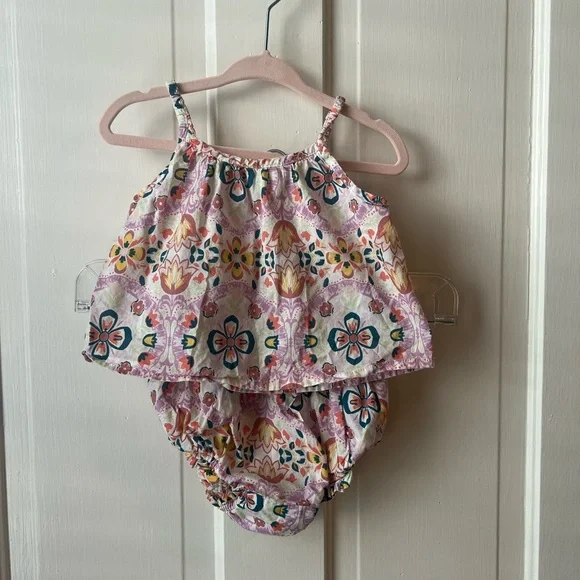Floral Kids Two-Piece Set