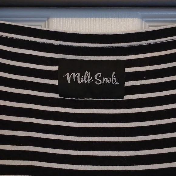 Milk Snob The Original 5-in-1 Black & White Striped Cover