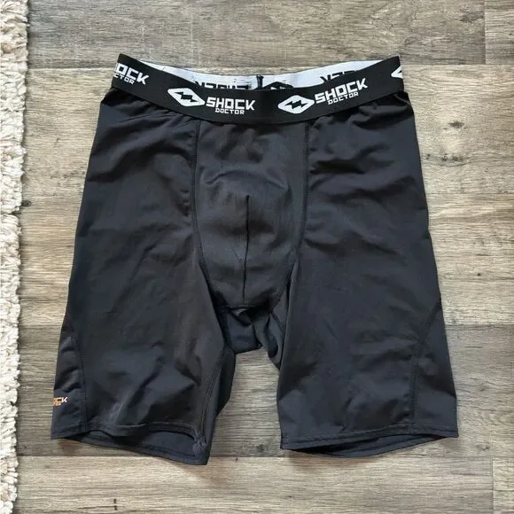 MENS SHOCK DOCTOR COMPRESSION SHORTS SIZE XL