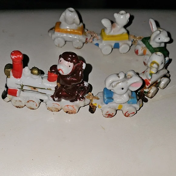 Vtg MCM Birthday Candle Holders