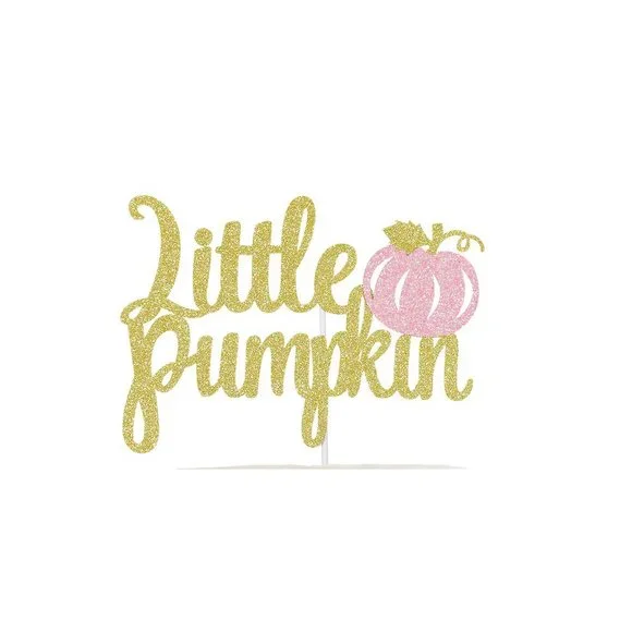 Little Pumpkin Cake topper & Banner