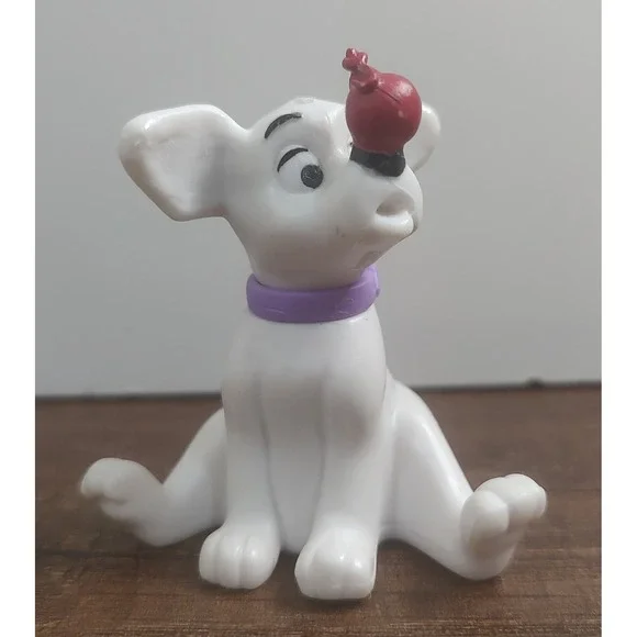 Disney's 101 DALMATIONS Christmas Ball Cake Topper McDonalds Happy Meal Toy B19