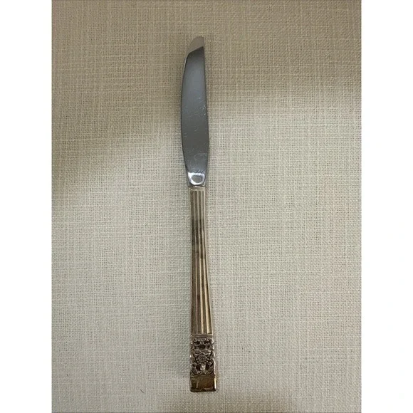Vintage Oneida Community Silver Coronation 1936 Silverplate 1 Dinner Knife 8.5