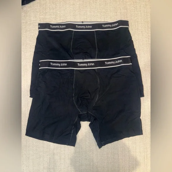 Tommy John Set of 2 Essential Cool Boxer Brief | Large
