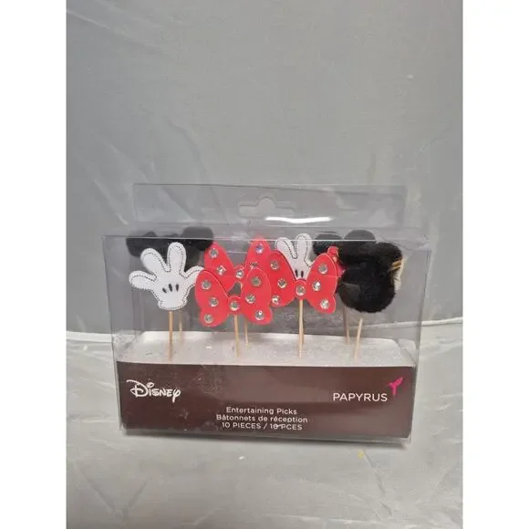 💥 Papyrus Party Picks Mickey Mouse Icons Cupcakes A8