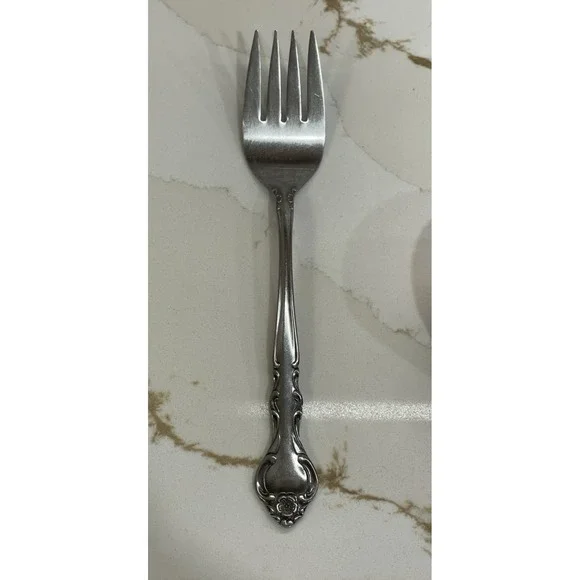 Vintage Oxford Hall‎ Stainless Steel Serving Fork Japan Serveware Large Meat