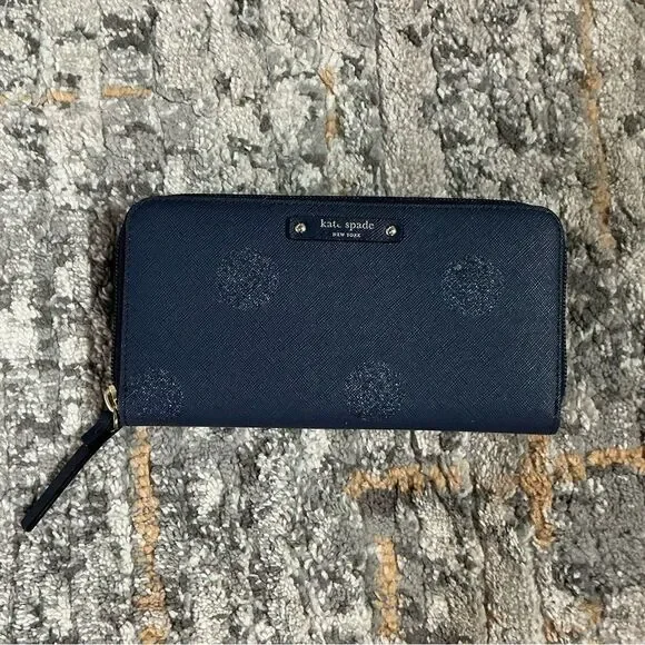 KATE SPADE HAVEN LANE FRENCHY/DOT WALLET! EUC!