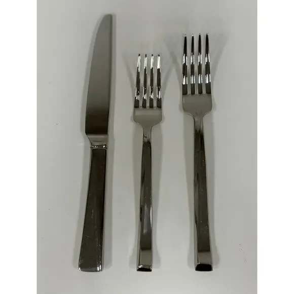 Mikasa Dimension Stainless Steel Flatware Set. KT113