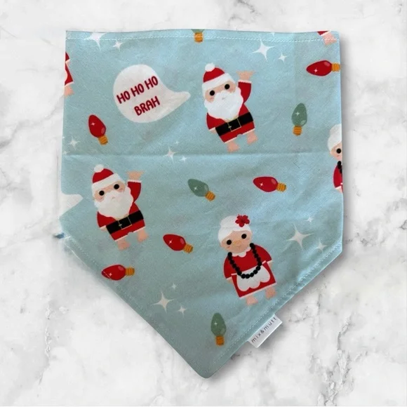 DOG Bandana - Ho Ho Brah - Size L Large