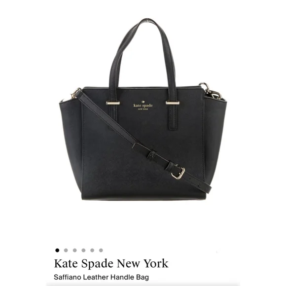Kate Spade NY Quiet Luxury Car Saffiano Leather Handle Bag Retail $430
