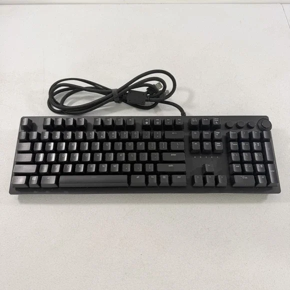 Razer Huntsman Elite Mechanical Gaming Keyboard RZ03-0187 TESTED WORKING