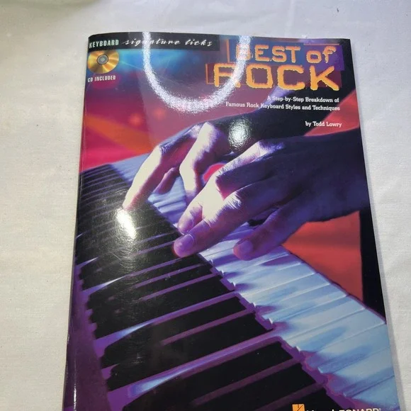 Best of Rock A‎ Step-by-Step Breakdown of Famous Rock Keyboard Styles Techniques