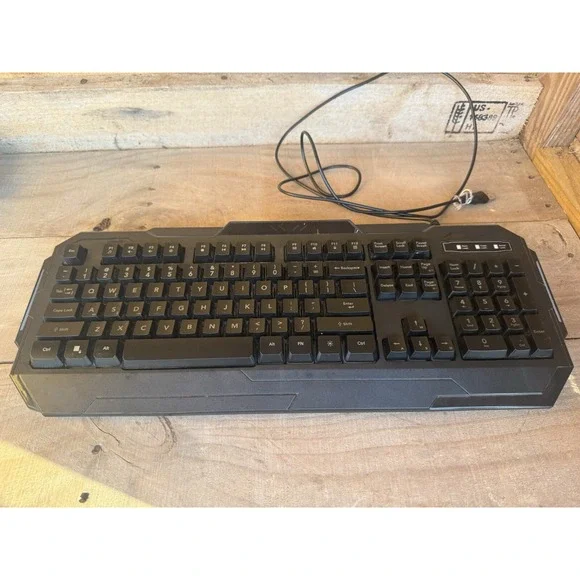 Bugha LED Gaming‎ USB RGB Keyboard Light Up Keyboard Gaming Keyboard