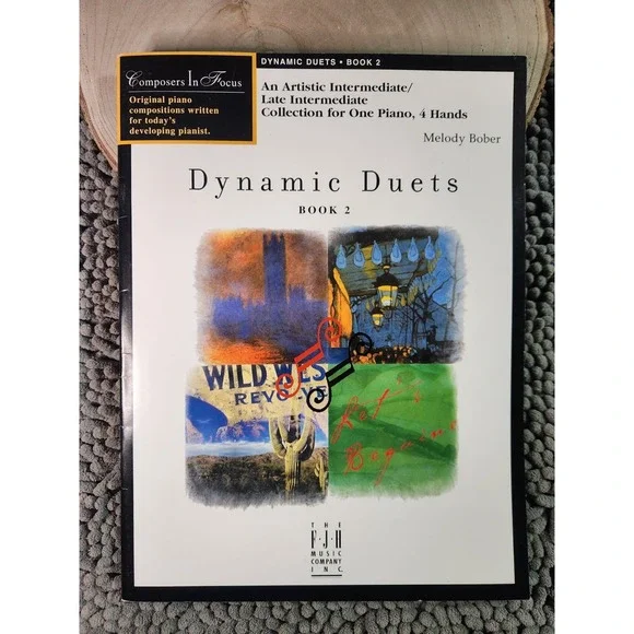 Melody Bober DYNAMIC DUETS BOOK 2 Orig Piano Compositions FJH Music Co 2001