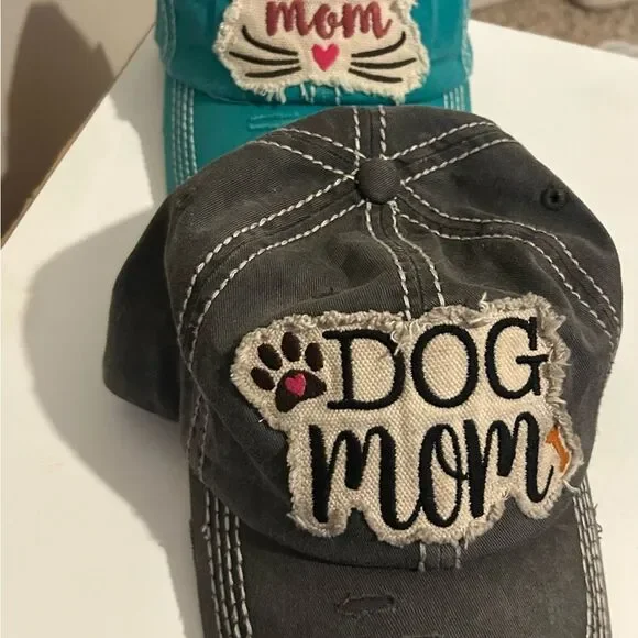 KBETHOS Dog Mom Cap - Black and Teal