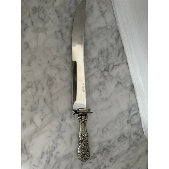 Vintage F B Rogers‎ Carving Knife, French Rose, Sharp, Excellent Condition