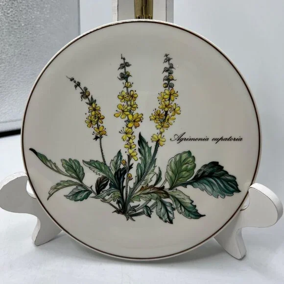 Villeroy & Boch BOTANICA Round Trivet Tea Plate Agrimominia