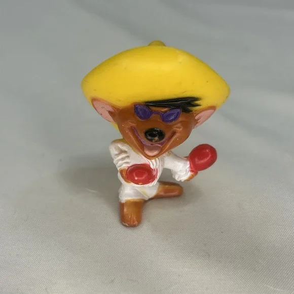 Looney Tunes Warner Bros Speedy Gonzales PVC Figurine Maracas 1994 Cake Topper