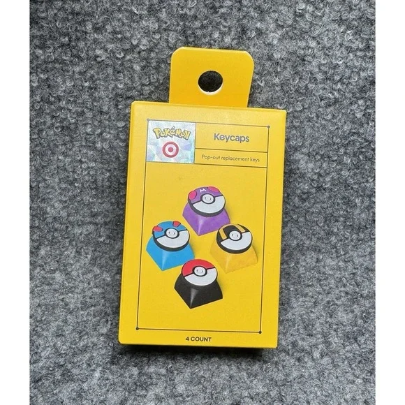 Pokemon x Target Pokeball Keycaps | Limited Edition NEW SEALED NIB