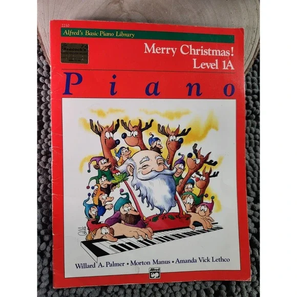 Alfred's Basic Piano Course: Merry Christmas! Book 1A